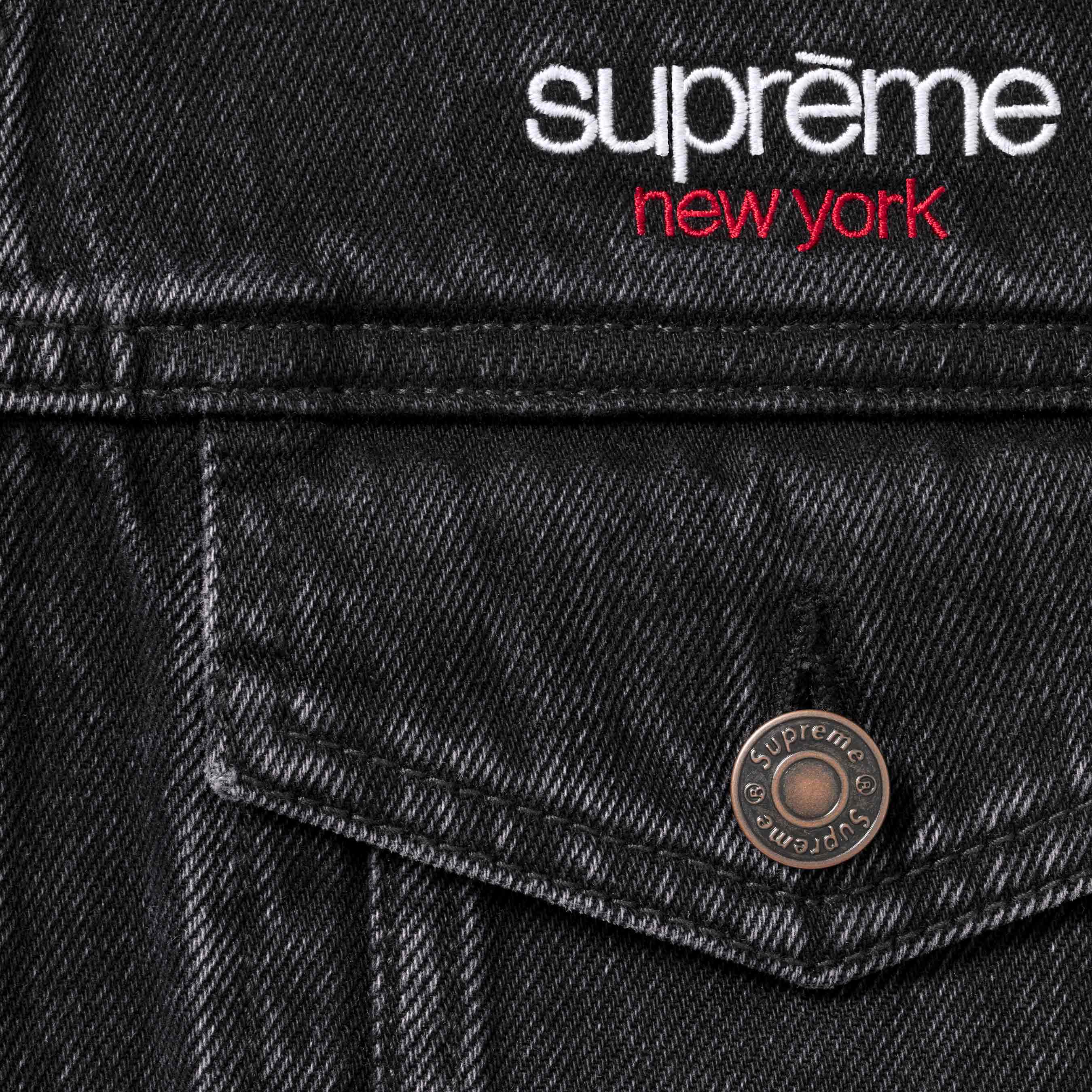 Denim Trucker Jacket view 6